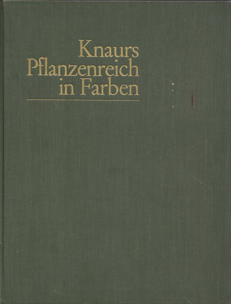 Knaurs Pflanzenreich in Farben. Bd. 3. Niedere Pflanzen