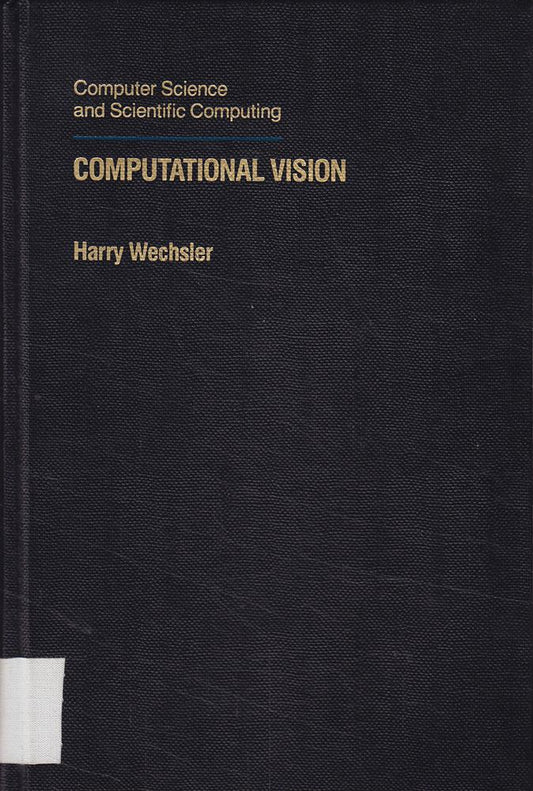Computational Vision (Computer Science and Scientific Computing)
