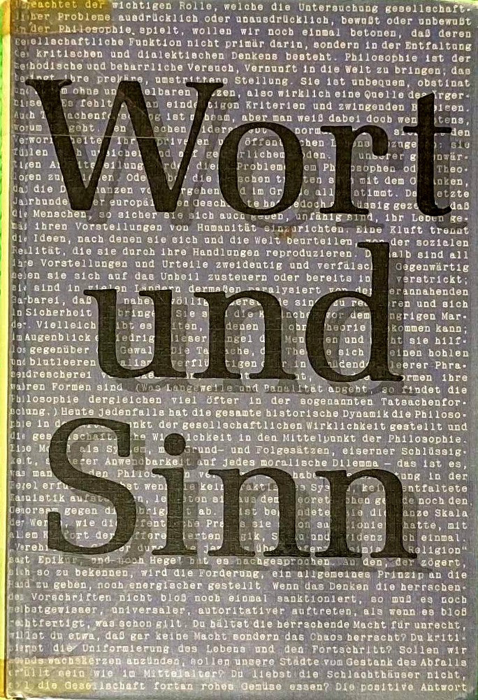 Wort und Sinn: 12./13. Schuljahr  Kollegstufe