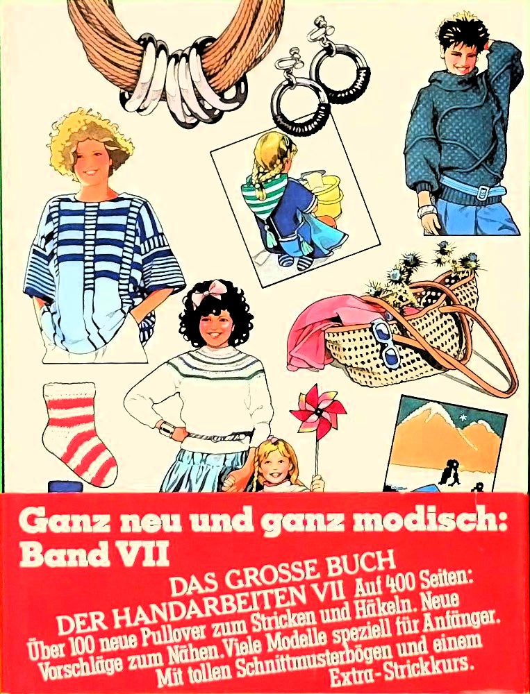 Das große Buch der Handarbeiten  Band 7 mit ausführlichem Strickkurs
