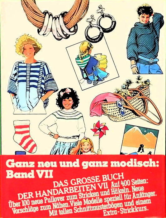 Das große Buch der Handarbeiten  Band 7 mit ausführlichem Strickkurs