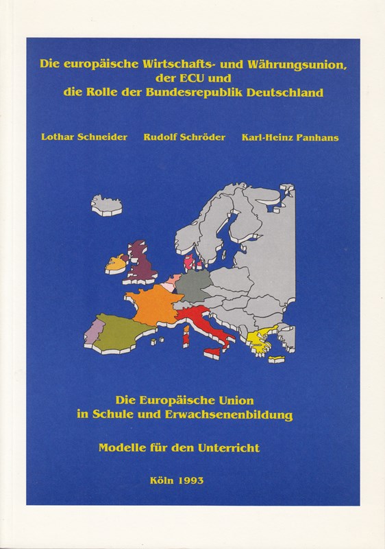 Die Europäische Union in Schule und Erwachsenenbildung Modelle für den Unterricht
