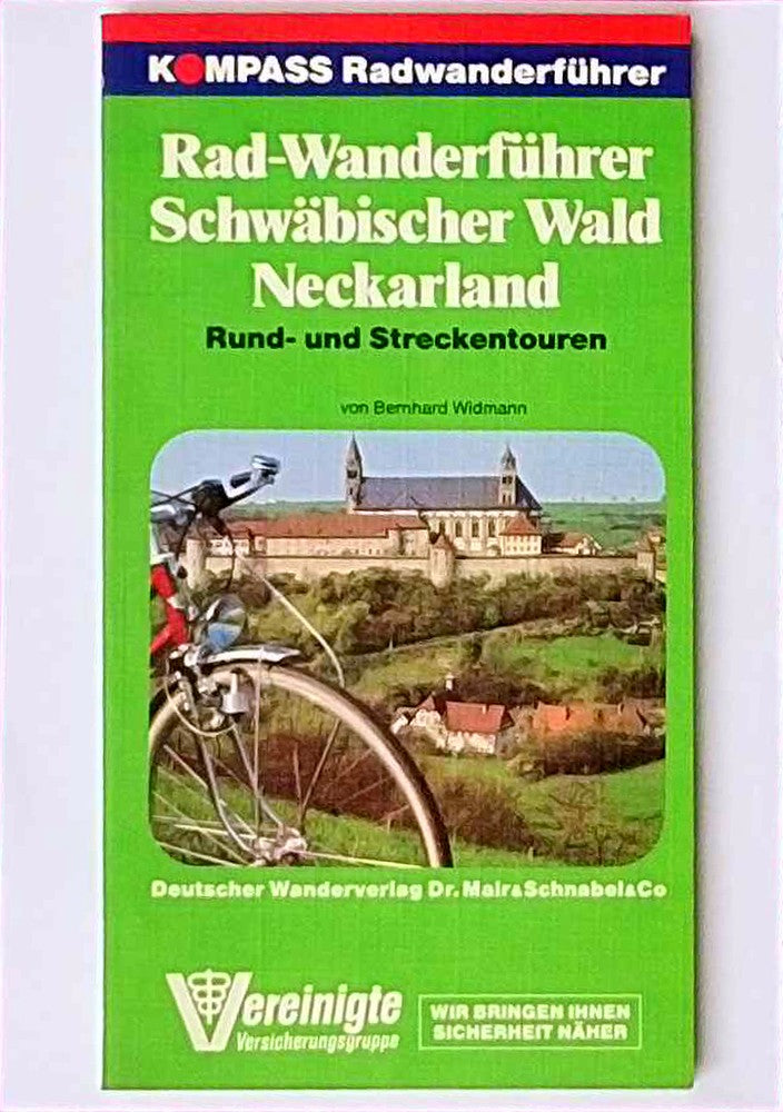 Kompass Radwanderführer  Schwäbischer Wald  Neckarland