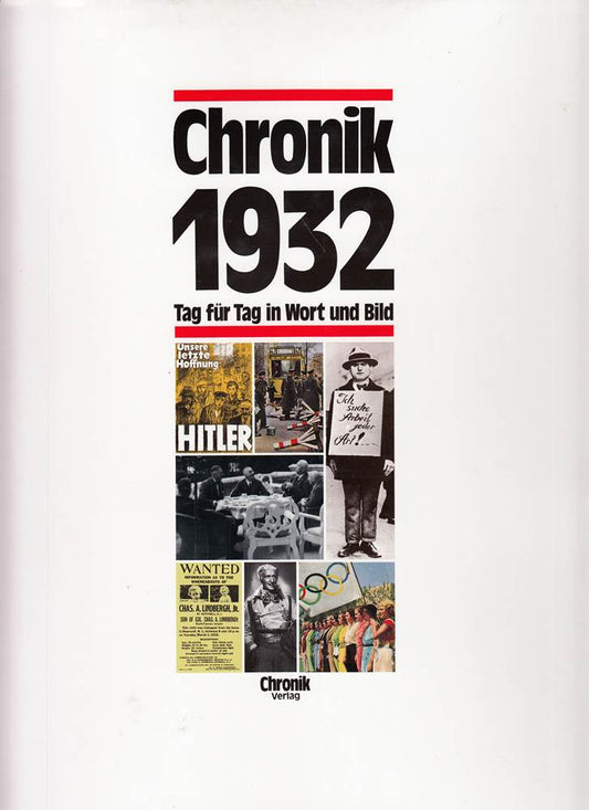 Chronik 1932 - Jahrgangsbuch-Chronik 1932 - Jahrgangsbuch 1932