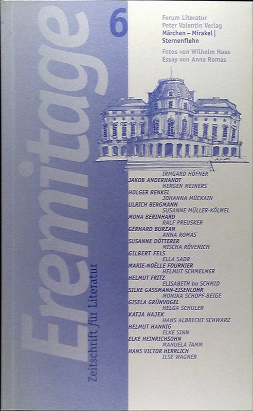 Eremitage. Zeitschrift für Literatur: Märchen - Mirakel - Sternenflehn