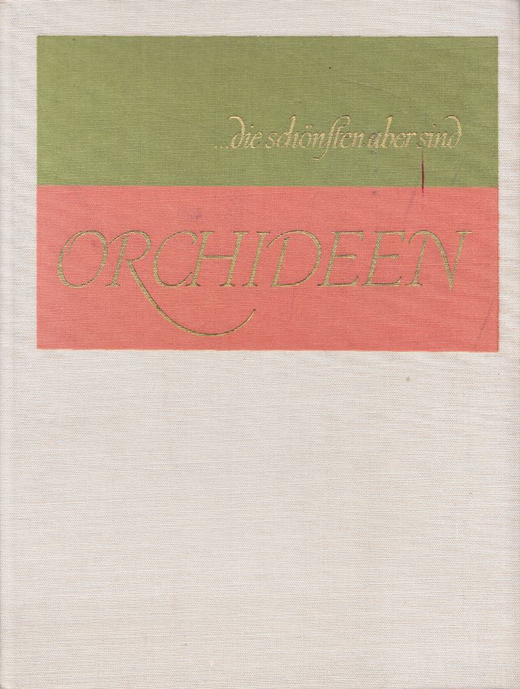 Die schönsten aber sind Orchideen
