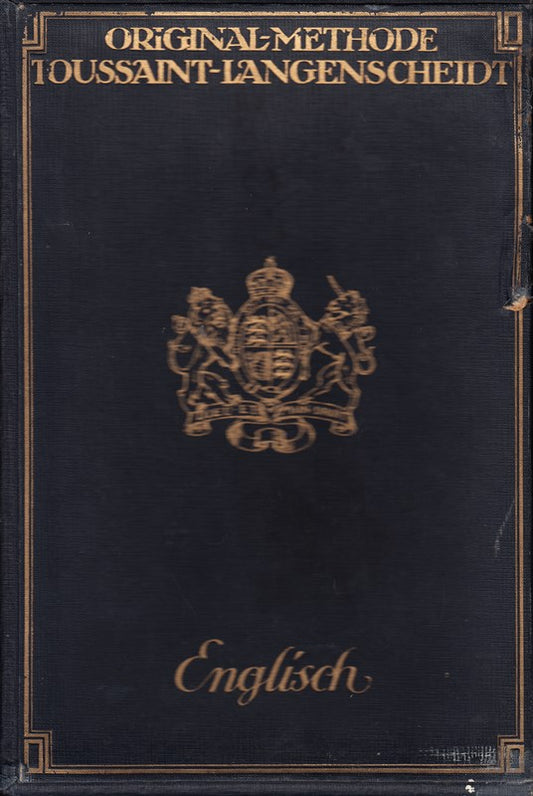 Englisch - Original-Methode Toussant Langenscheidt Original-Unterrichtsbriefe