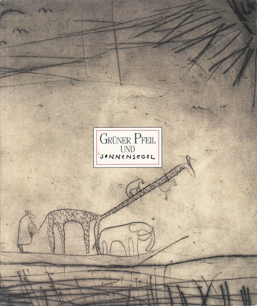 Grüner Pfeil und Sonnensegel