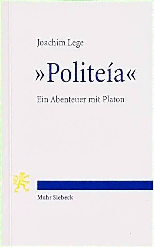 'Politeía': Ein Abenteuer mit Platon