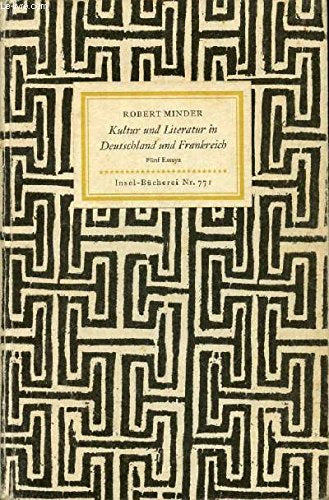 Kultur und literatur in Deutschland und Frankreich.