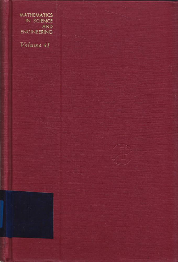 Quasilinearization and Invariant Imbedding. Vol. 41