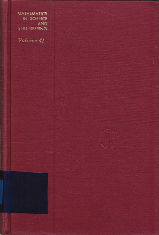 Quasilinearization and Invariant Imbedding. Vol. 41