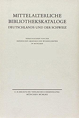 Mittelalterliche Bibliothekskataloge Bd. 4 Tl. 2: Bistum Freising  Bistum Würzburg