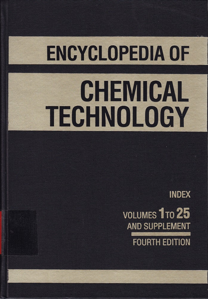 Encyclopedia of Chemical Technology: Index to Volumes 1-25 and Supplement
