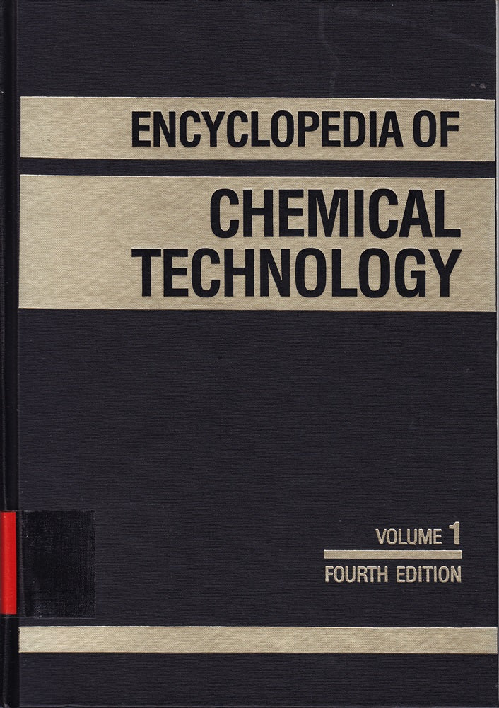 Encyclopedia of Chemical Technology: A to Alkaloids