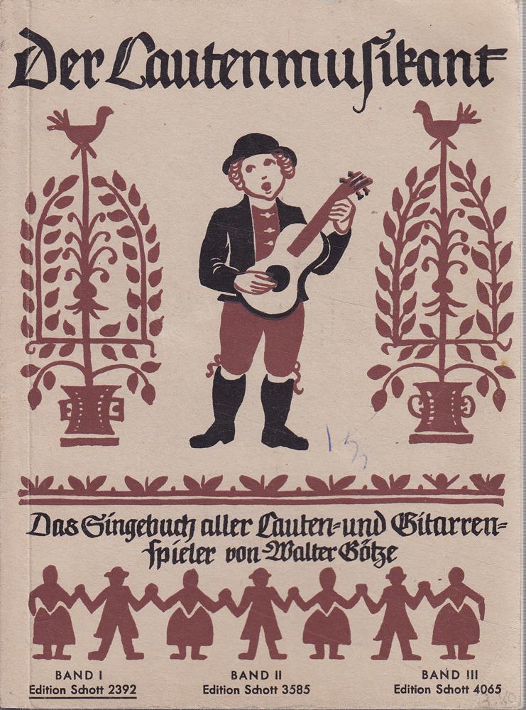 Der Lautenmusikant - Band 1 - Das Singebuch aller Lauten- und Gitarrenspieler