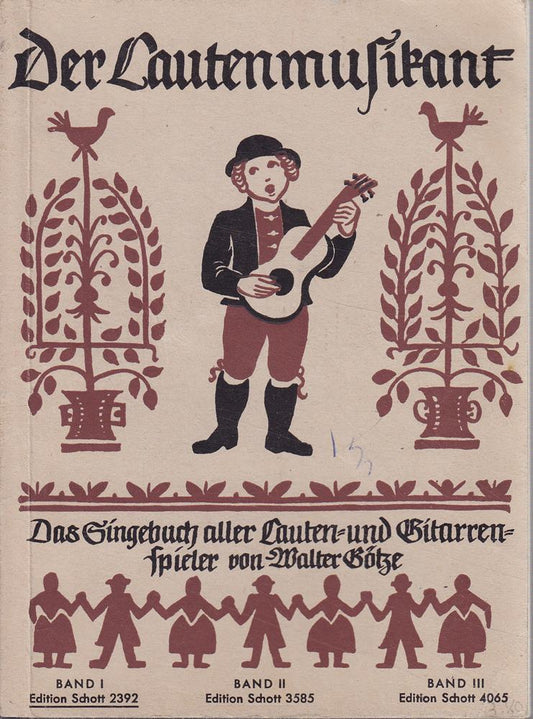 Der Lautenmusikant - Band 1 - Das Singebuch aller Lauten- und Gitarrenspieler