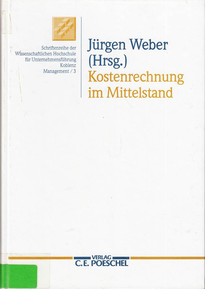 Kostenrechnung im Mittelstand