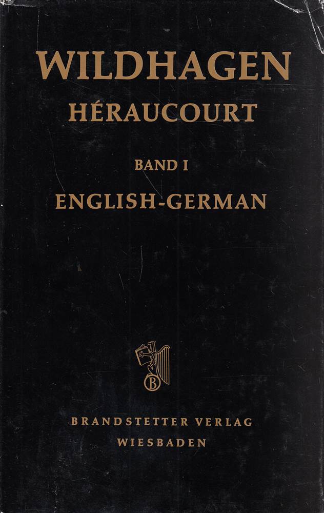 Englisch-deutsches  deutsch-englisches Wörterbuch  2 Bde.  Bd.1  Englisch-Deutsch