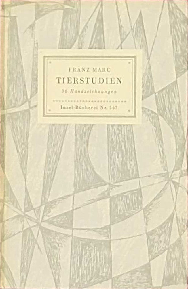 Tierstudien - 36 Handzeichnungen - Insel-Bücherei Nr. 567