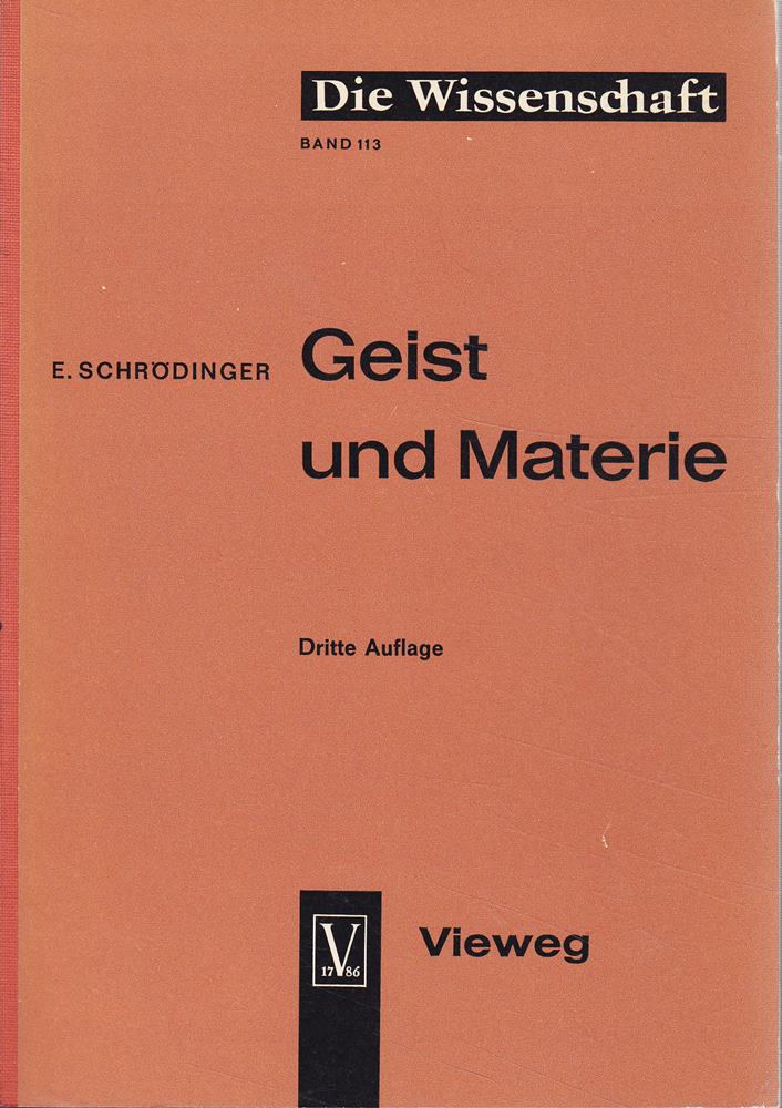 Geist und Materie - Die Wissenschaft Band 113