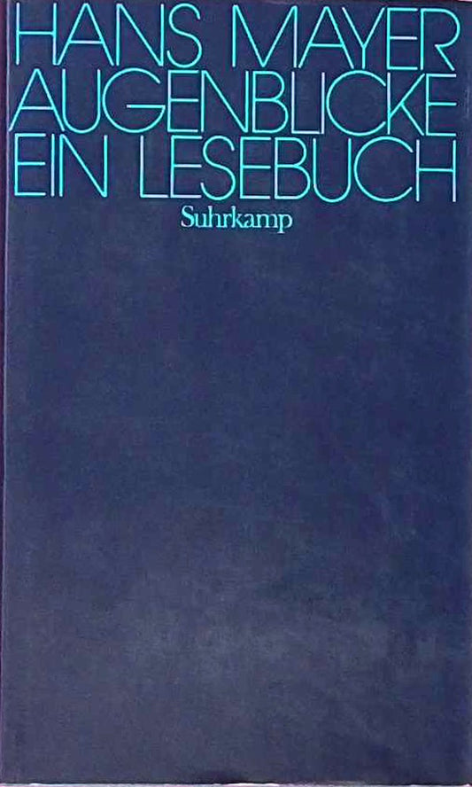 Augenblicke: Ein Lesebuch