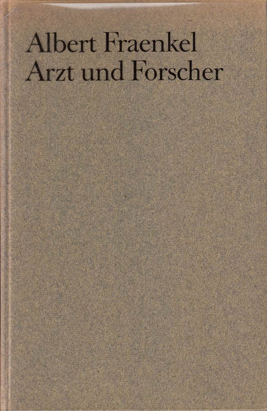 Arzt und Forscher.