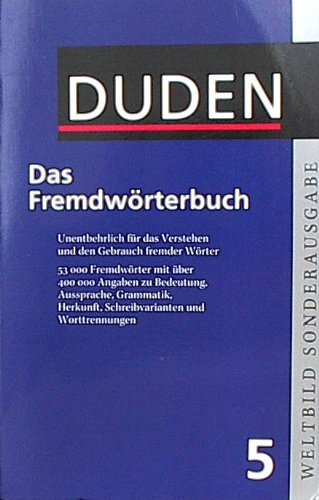 Das Fremdwörterbuch - Duden