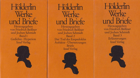 Hölderlin Werke und Briefe. 3 Bände
