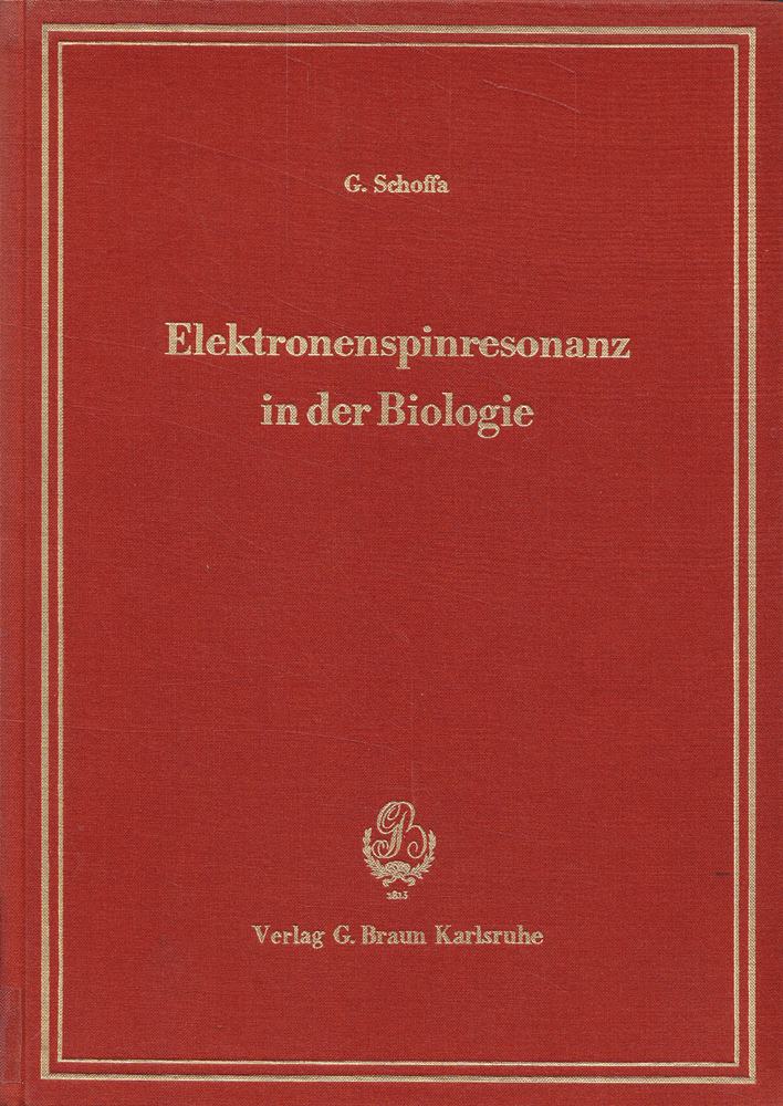 Elektronenspinresonanz in der Biologie