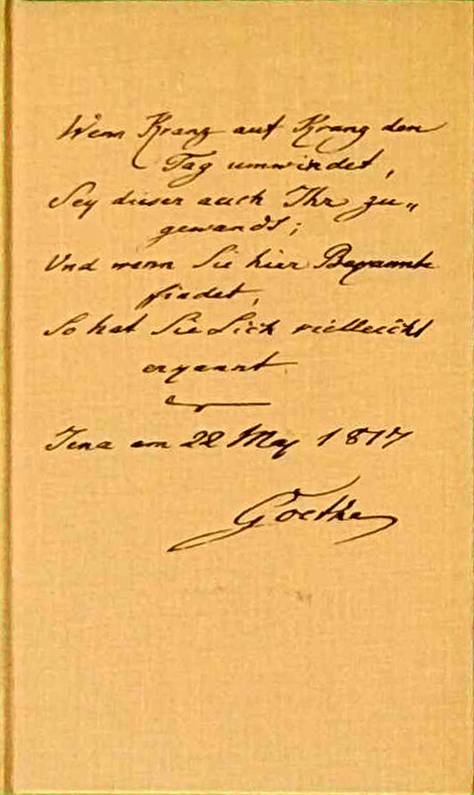 Richard Friedenthal: Goethe-Weisheiten