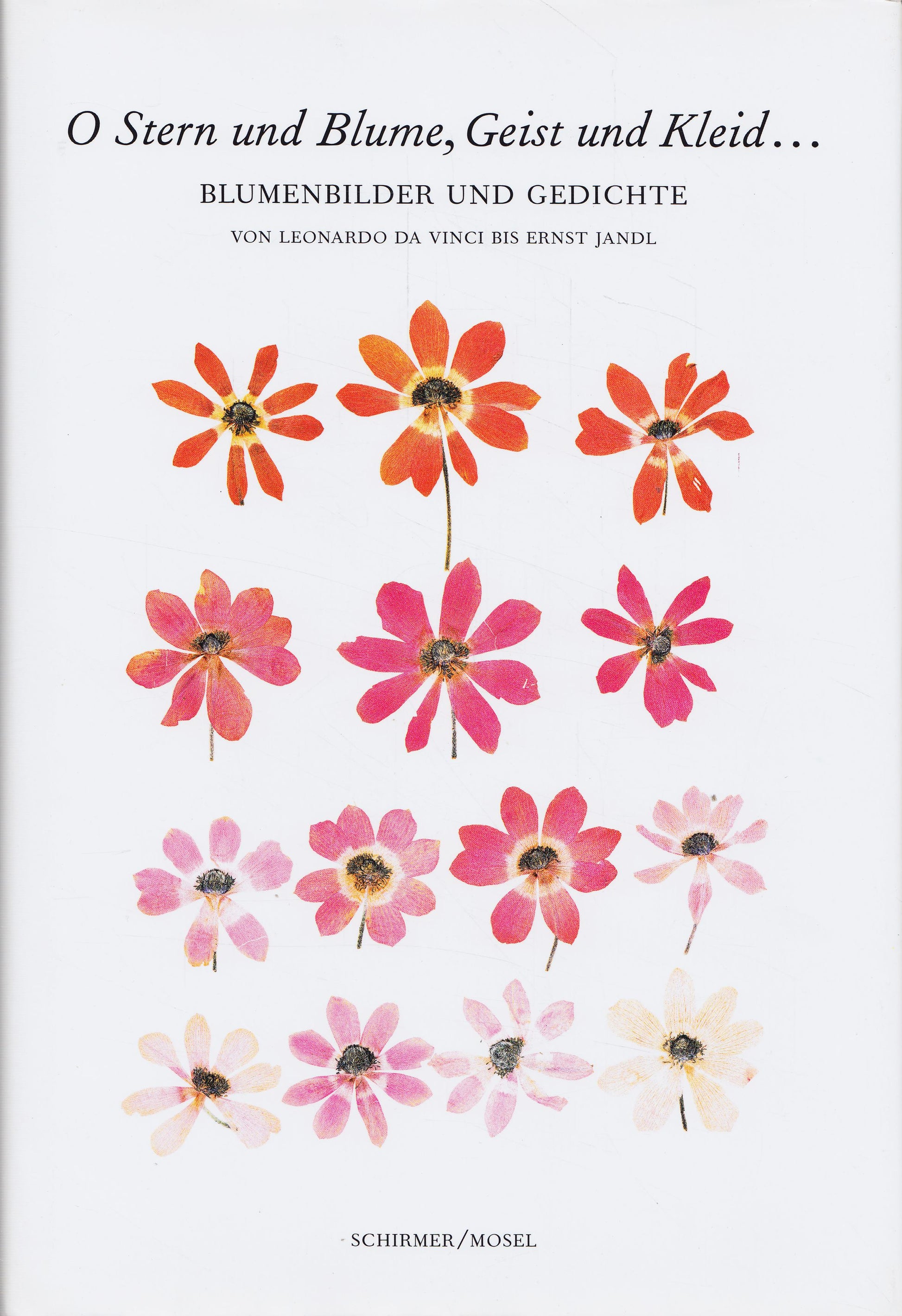 O Stern und Blume  Geist und Kleid...: Blumenbilder und Gedichte - Von Leonardo da Vinci bis Ernst Jandl
