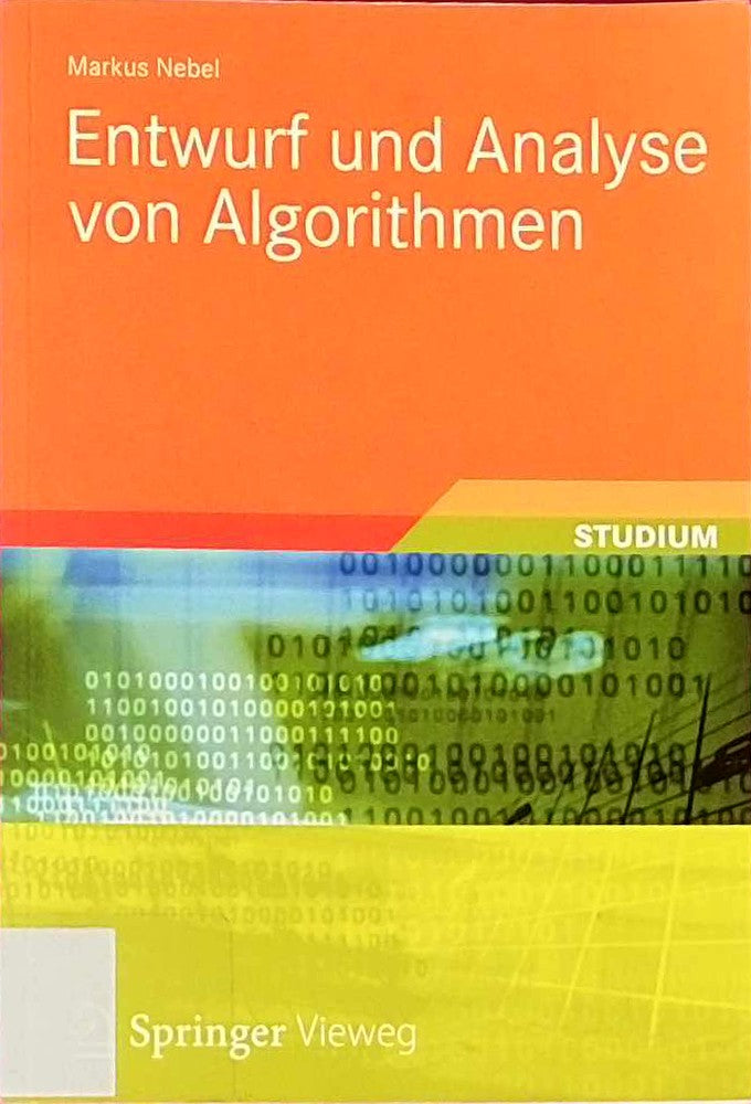Entwurf und Analyse von Algorithmen (Studienbücher Informatik)