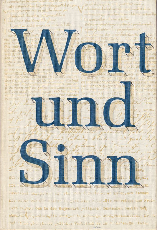 Wort und Sinn - Lesebuch für den Deutschunterricht - Oberstufe