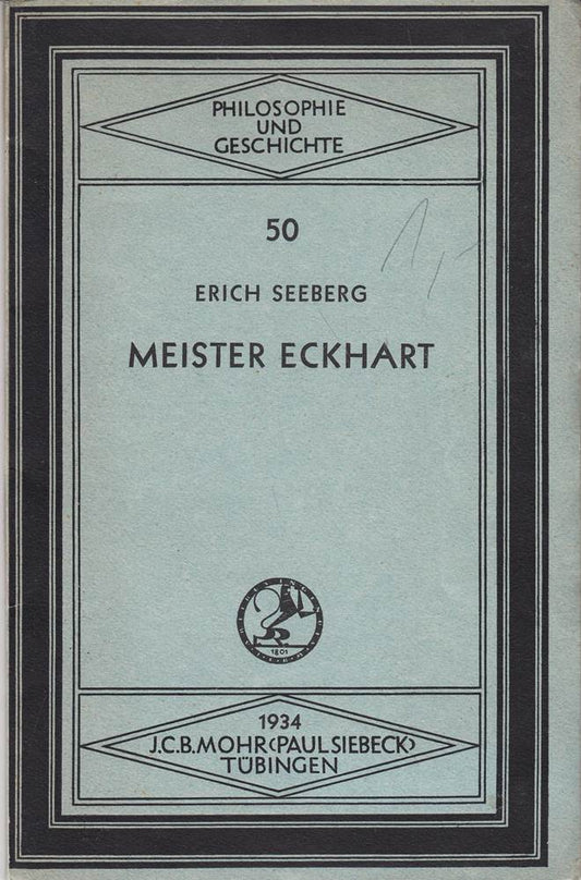 Meister Eckhart. Vortrag.