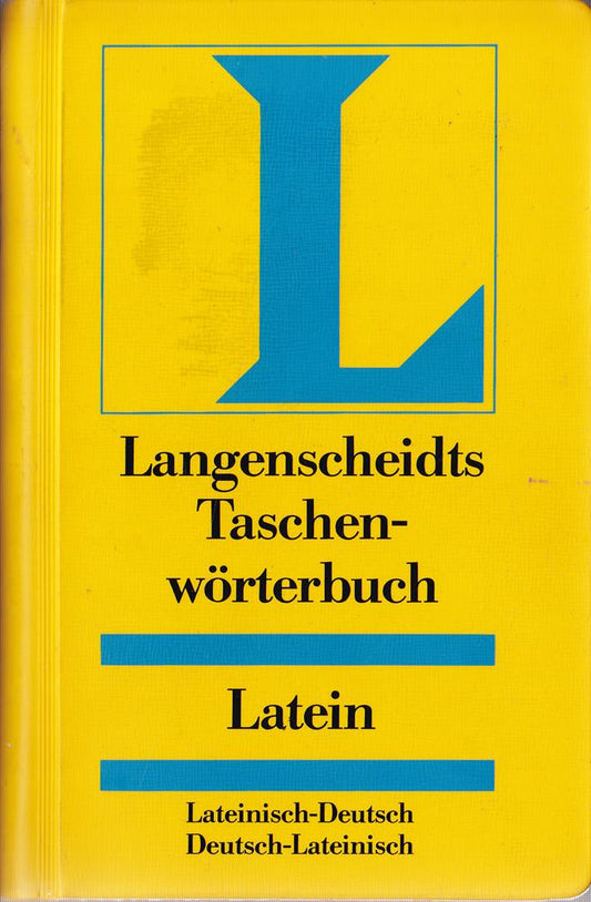 Langenscheidts Taschenwörterbuch Latein