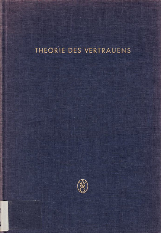 Theorie des Vertrauens