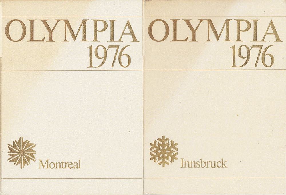 Olympia 1976 - Montreal  Insbruck