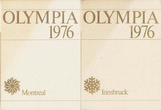 Olympia 1976 - Montreal  Insbruck