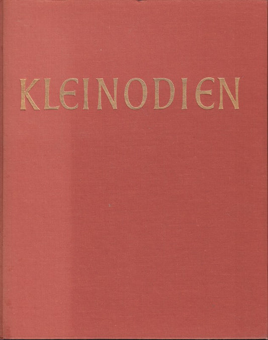 Kleinodien - Auserlesene Kunstwerke in Deutschland : 230 Abbildungen  davon 12 farbig :