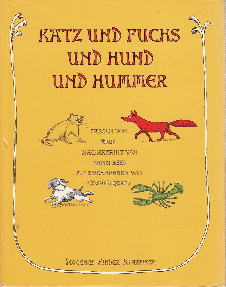 Diogenes Kinder Klassiker: Katz und Fuchs und Hund und Hummer. Fabeln