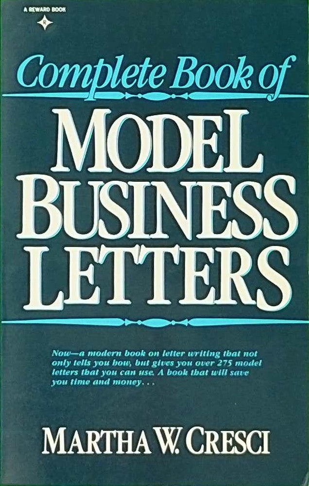 Complete Book of Model Business Letters