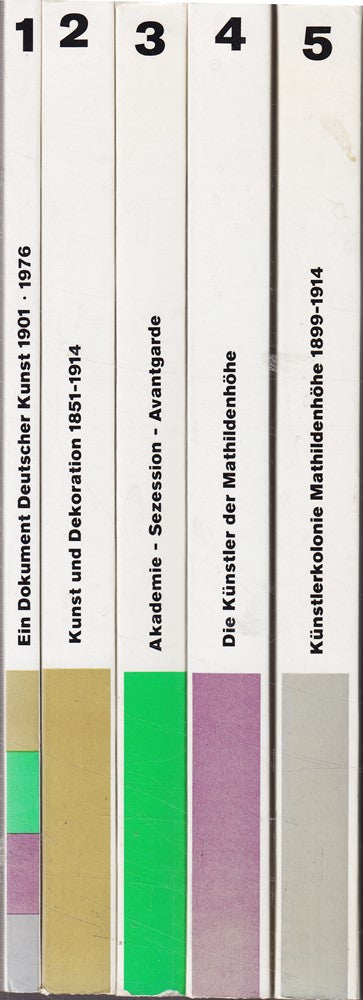 Ein Dokument deutscher Kunst 1901 - 1976 ; (5 Bände) ; (ISBN: 3792900088)