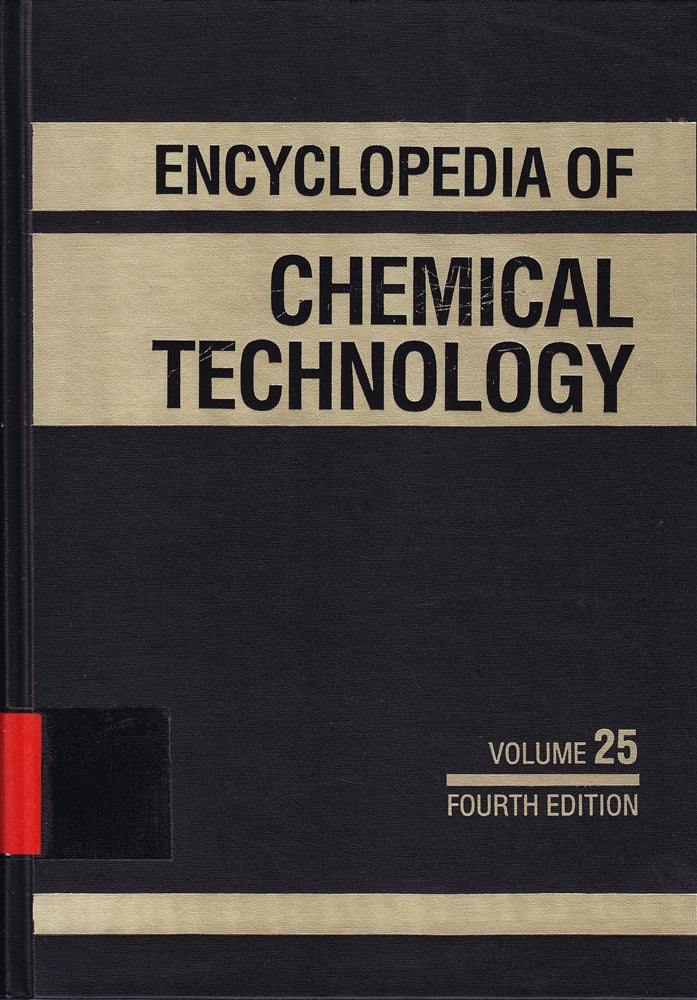 Kirk-othmer Encyclopedia of Chemical Technology: Vitamins to Zone Refining (25)