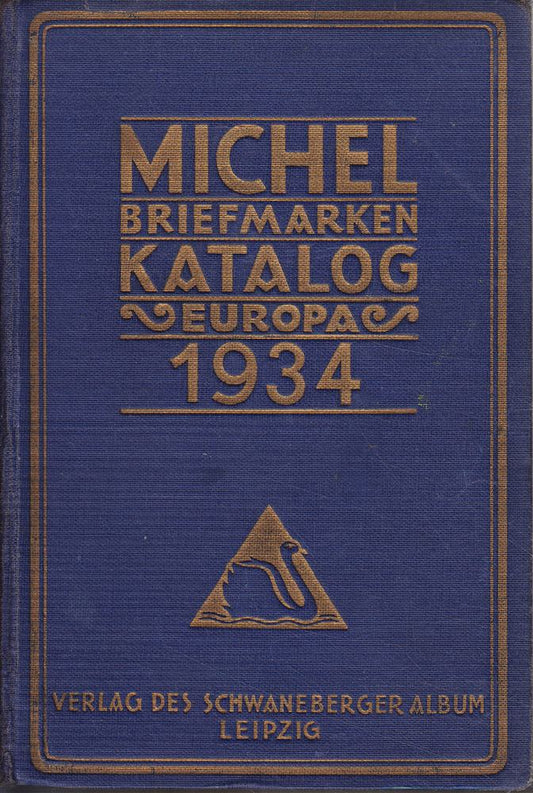 Michel Briefmarken-Katalog Europa 1934