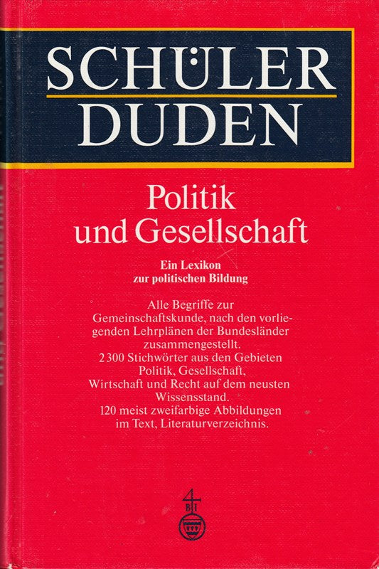 Schülerduden  Politik und Gesellschaft.