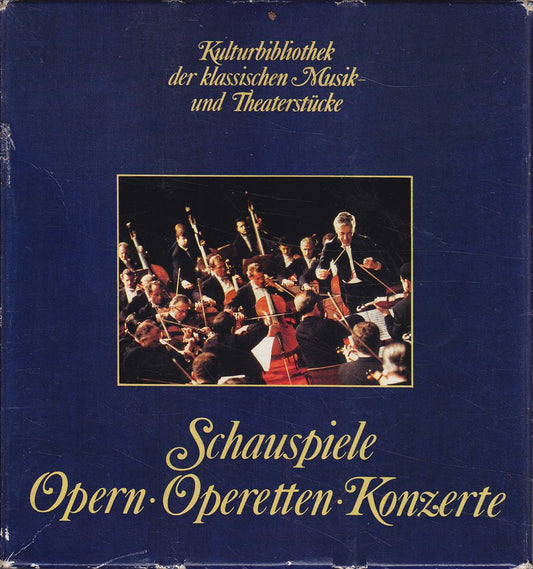 Kulturbibliothek der klassischen Musik- und Theaterstücke. Schauspielführer / Opern- und Operettenführer / Konzertführer