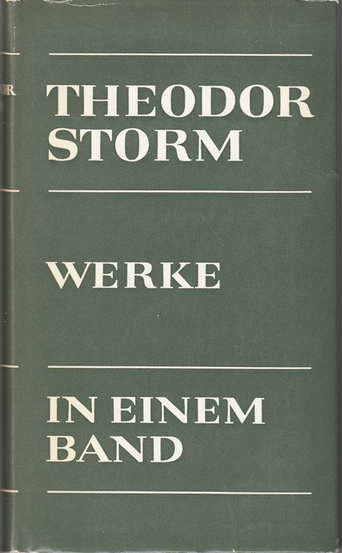 Knaur Klassiker. Theodor Storm. Werke. In einem Band.