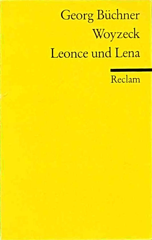 Woyzeck. Leonce und Lena (Reclams Universal-Bibliothek)