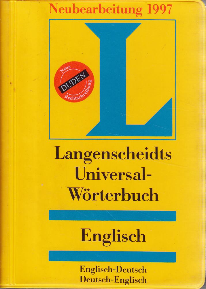 Langenscheidts Universal-Wörterbücher  Englisch